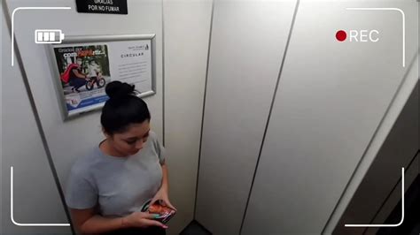 Martina Has Sex With A Girl Into A Elevator They Were Almost Caught