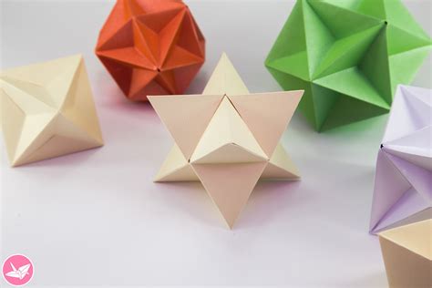 Printable Paper 3d Geometric Shape Templates Paper Kawaii Shop