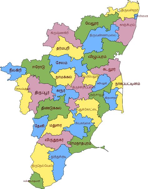 Tamil Nadu Political Map Png Free Tamil Nadu Political Map Png
