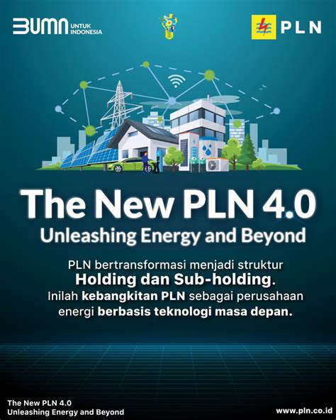 The New Pln 40 Bertransformasi Menjadi Struktur Holding Dan Sub