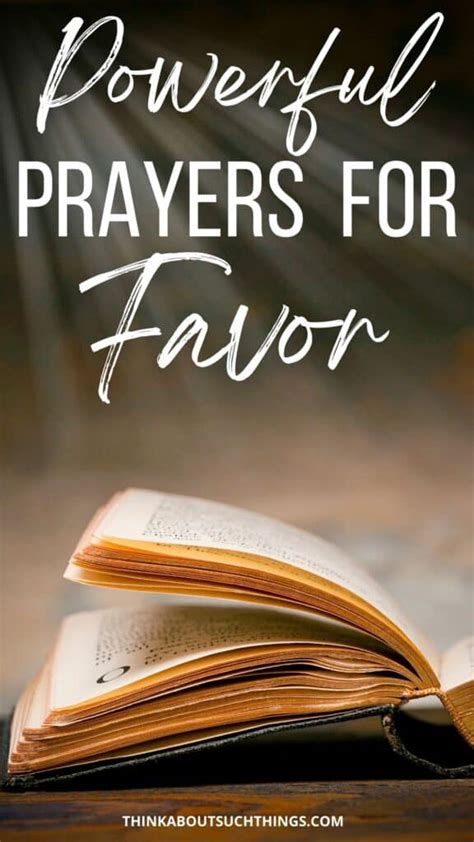 7 Inspiring Prayers For Favor And Breakthrough Think About Such Things
