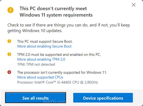 Tip Bypass Windows 11 Tpm And Secure Boot Requirements Check To