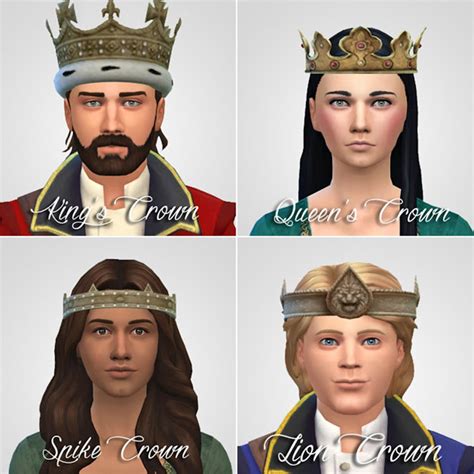 Sims 4 Best Crown Cc To Download Dress Up Like Royalty Fandomspot