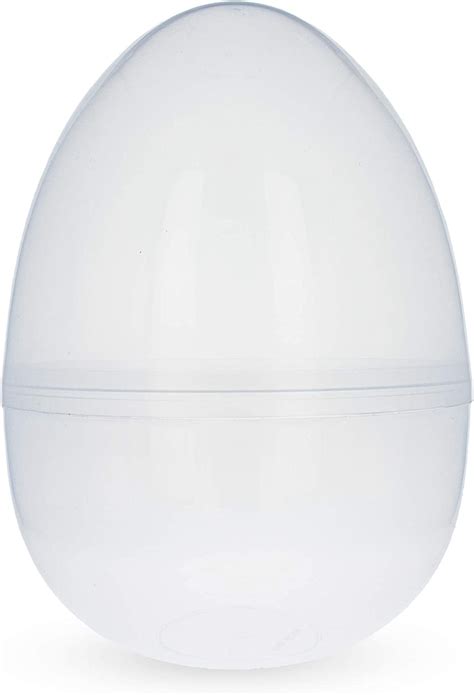Amazon Com Giant Transparent Clear Plastic Easter Egg Inches