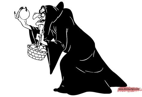 Snow White Witch Coloring Pages