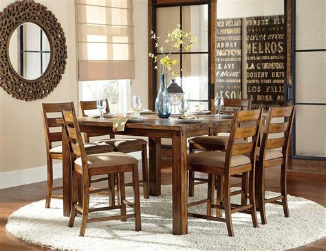Powell hamilton counter height dining table. Homelegance 2617N-36 Ronan Rustic Wood Leaf Counter Height ...