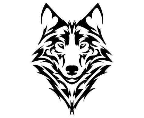 Wolf Face Svg Wolf Head Svg Wolf Svg Wolves Svg Wolf Tattoo Svg My