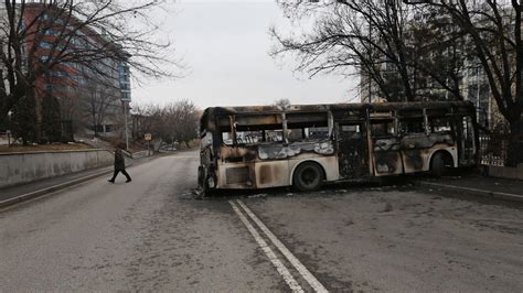 After Deadly Protests In Kazakhstan Russian Forces Help Curb Unrest