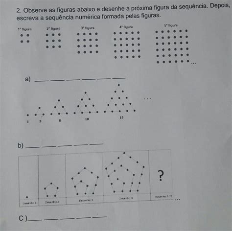 Escreva Como é Formada A Sequência A Seguir