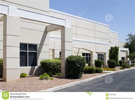 Modern Corporate Office Building Entrance Royalty Free