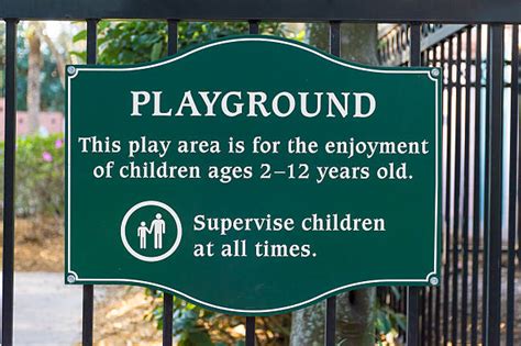 Playground Safety Stock Photos Pictures And Royalty Free Images Istock