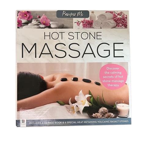 Pam Other Nib Hot Stone 24 Pc Luxury Massage T Set W Techniques Book By Pamper Me Poshmark