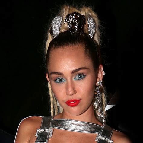 Miley Cyrus Is Practically Naked At The 2015 Mtv Vmas E Online Uk