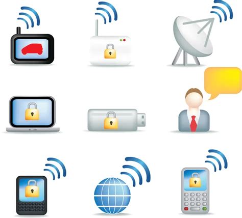 Detailed Electronic Icons — Stock Photo © Joingate 2263059