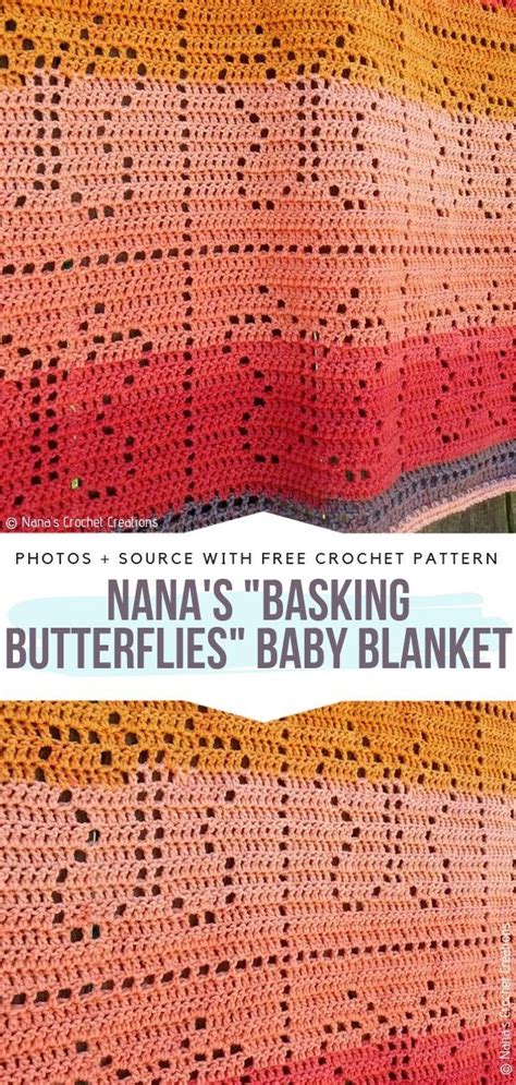 Fantastic Butterfly Crochet Blankets Free Patterns Crochet Patterns