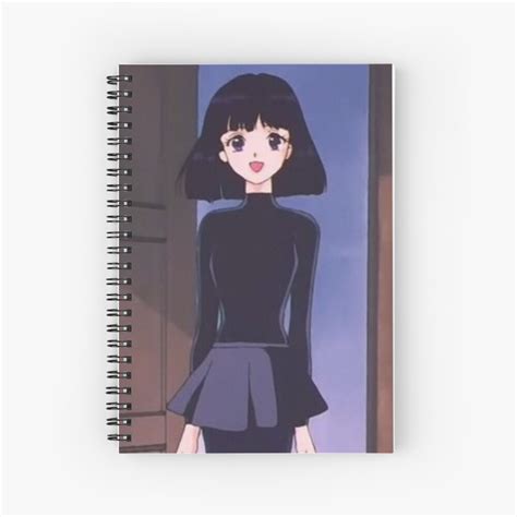 Anime Aesthetic Girl 90s Spiral Notebook For Sale By Aunomdelart