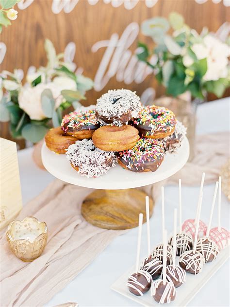Wedding Doughnut Desserts From Duck Donuts