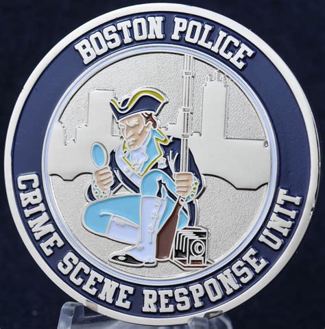 Us Boston Police Department Crime Scene Response Unit Challengecoinsca