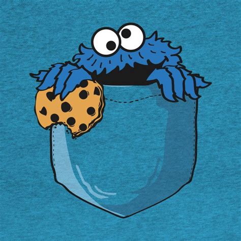 Pocket Cookie By Thehookshot Cookie Monster Wallpaper Cartoon