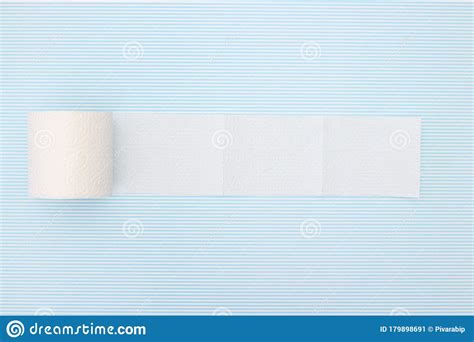 Unrolled Toilet Paper On The Table Stock Image Image Of Medication
