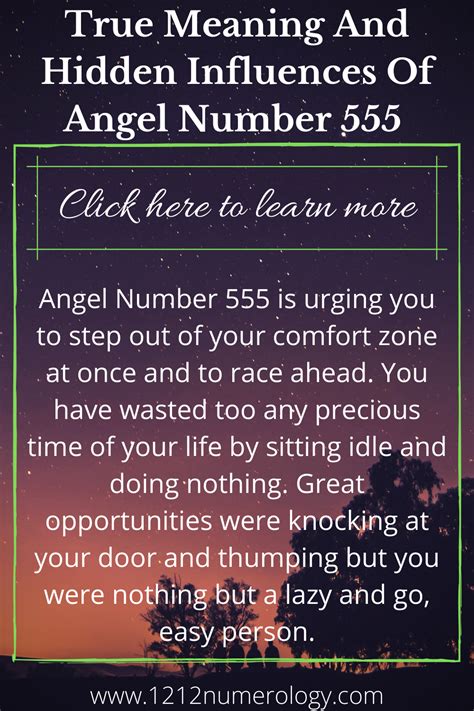 True Meaning And Hidden Influences Of Angel Number 555 | Angel number ...