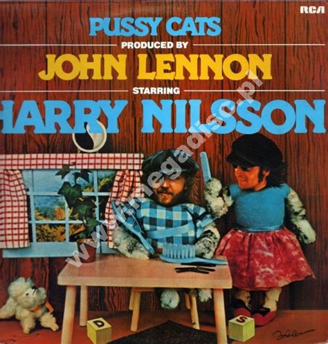 Harry Nilsson Pussy Cats Produced By John Lennon Ger Press