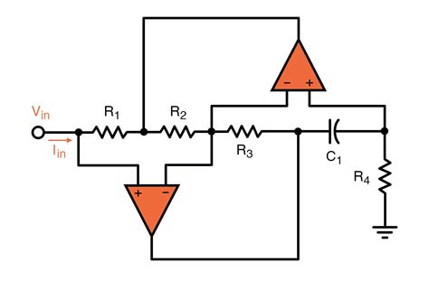 Op Amp Low Pass Filter Circuit