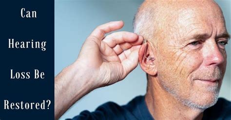 How To Reverse Hearing Loss Naturally Hearing Loss Hearing Loss