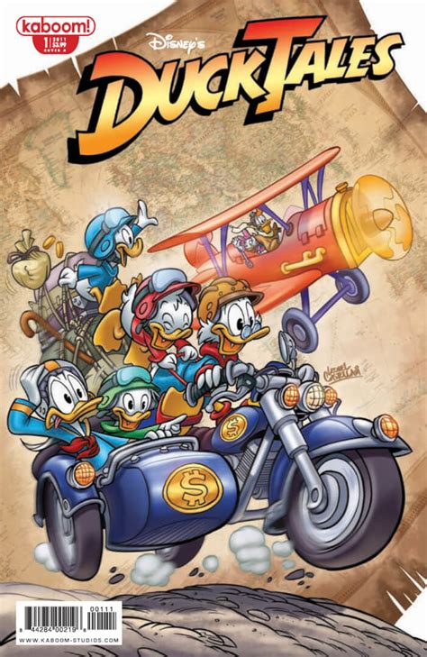 5 Page Preview Covers Ducktales Comic From Kaboom Hits Store