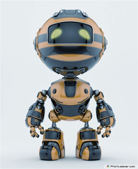 25 Cool Funny Cute Robot Character Designs Elsoar