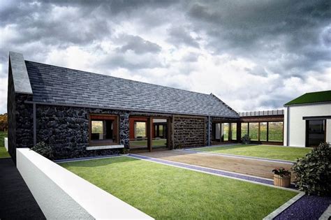 Architecture Courtyard Design Irish And Uk Rural House Designs