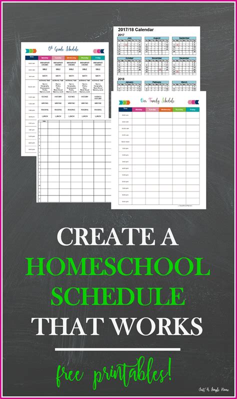 Check spelling or type a new query. Create a Homeschool Schedule Free Planning Printables ...