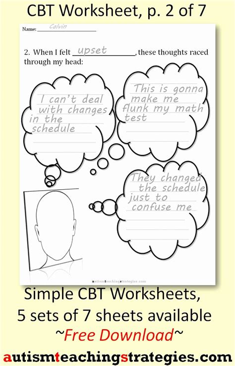You can download the magnificient printable cognitive worksheets for adults files here. Behavior Worksheets for Kids | Briefencounters