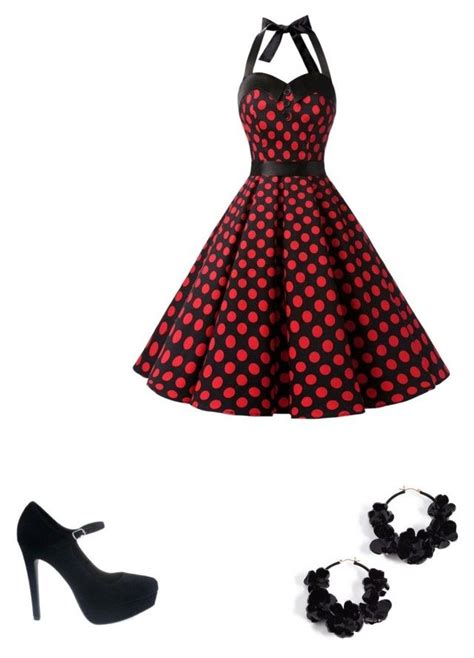 rockabilly outfit by lilyalexzawoods on polyvore featuring oscar de la renta clothes design