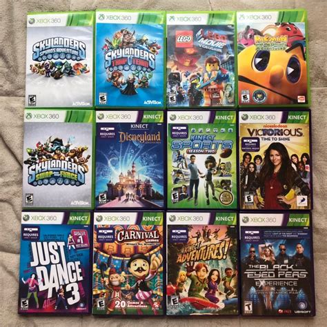 This Listing Is For One 12 Separate Xbox 360 Video Games