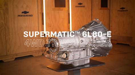 Supermatic 6l80 E 4wd Transmission Youtube