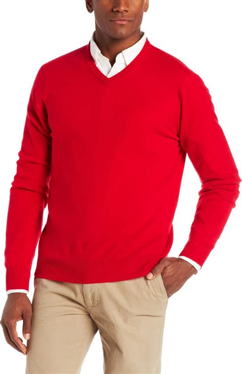 Williams Cashmere Mens 100 Cashmere V Neck Sweater At Amazon Mens