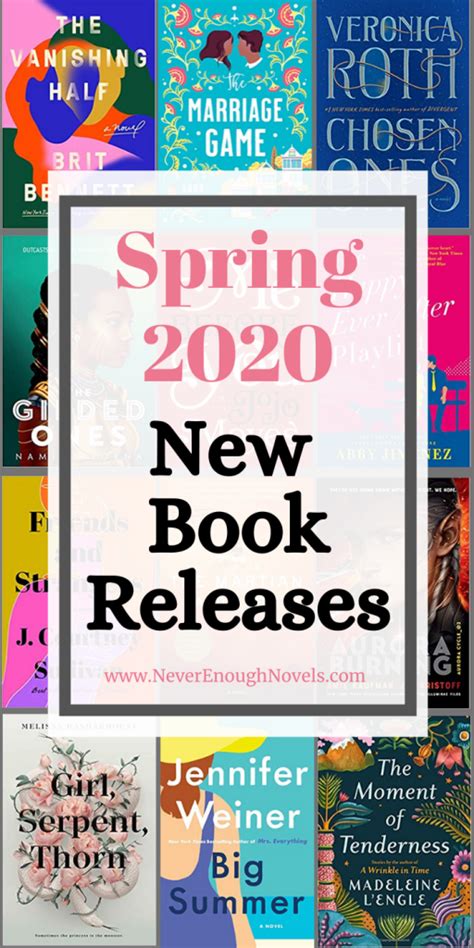 Spring 2020 New Book Releases Never Enough Novels