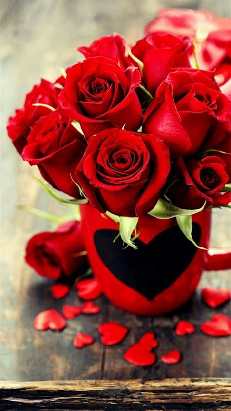 The Best Beautiful Red Rose Bouquet Hd Wallpaper And Description In