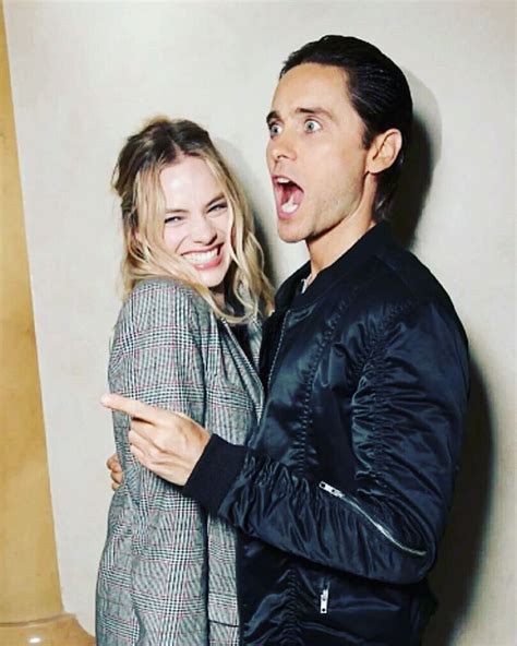 Jared Leto On Twitter Me And The Super Talented Margotrobbie Xo