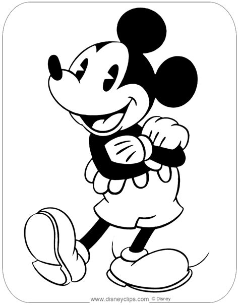Download Mickey Mouse Disney Coloring Book Pdf Free Download  Colorist