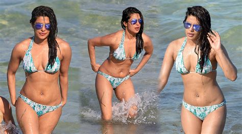 Priyanka Chopra Bikini Candids In Miami Hot Celebs Home