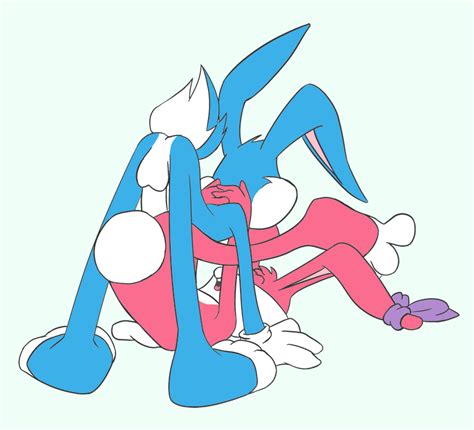 Rule 34 Anthro Babs Bunny Bunny Buster Bunny Female Fur Furry Male Mammal Penis Pink Fur