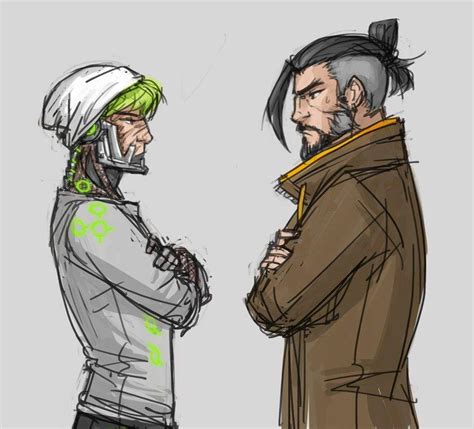 Genji Approves Of His Older Brothers New Look Overwatch Amino