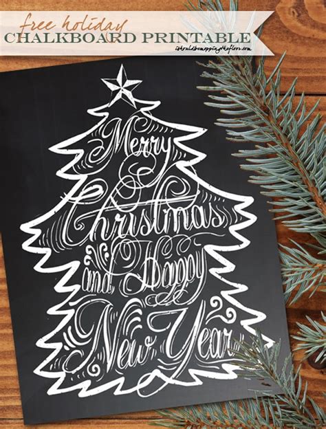 free holiday chalkboard printable i should be mopping the floor