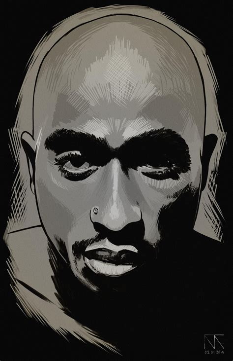 Tupac By Mypseudonym7 On Deviantart Tupac Art Tupac Artwork 2pac Art