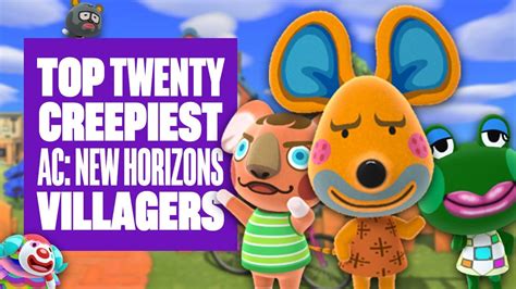 Top 20 Creepiest Villagers In Animal Crossing New Horizons Tips