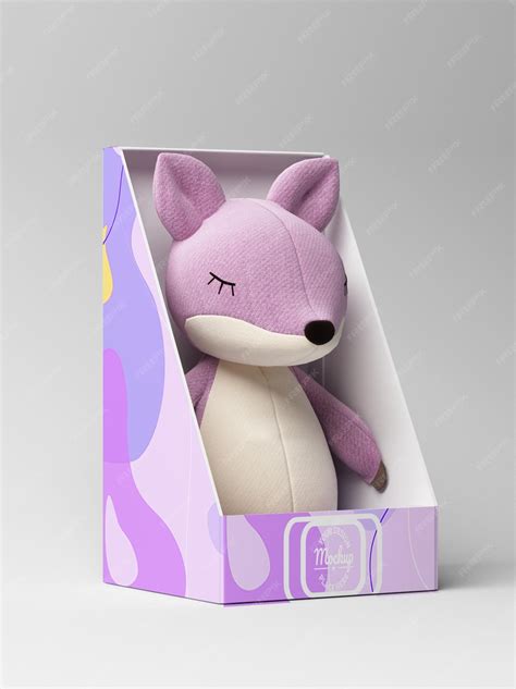 Premium Psd Doll Packaging Mockup