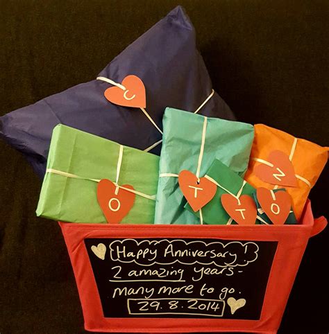 Maybe you would like to learn more about one of these? 2nd anniversary gift for hubby using cotton as an acronym ...