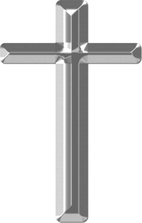 Download High Quality Cross Transparent Silver Transparent Png Images